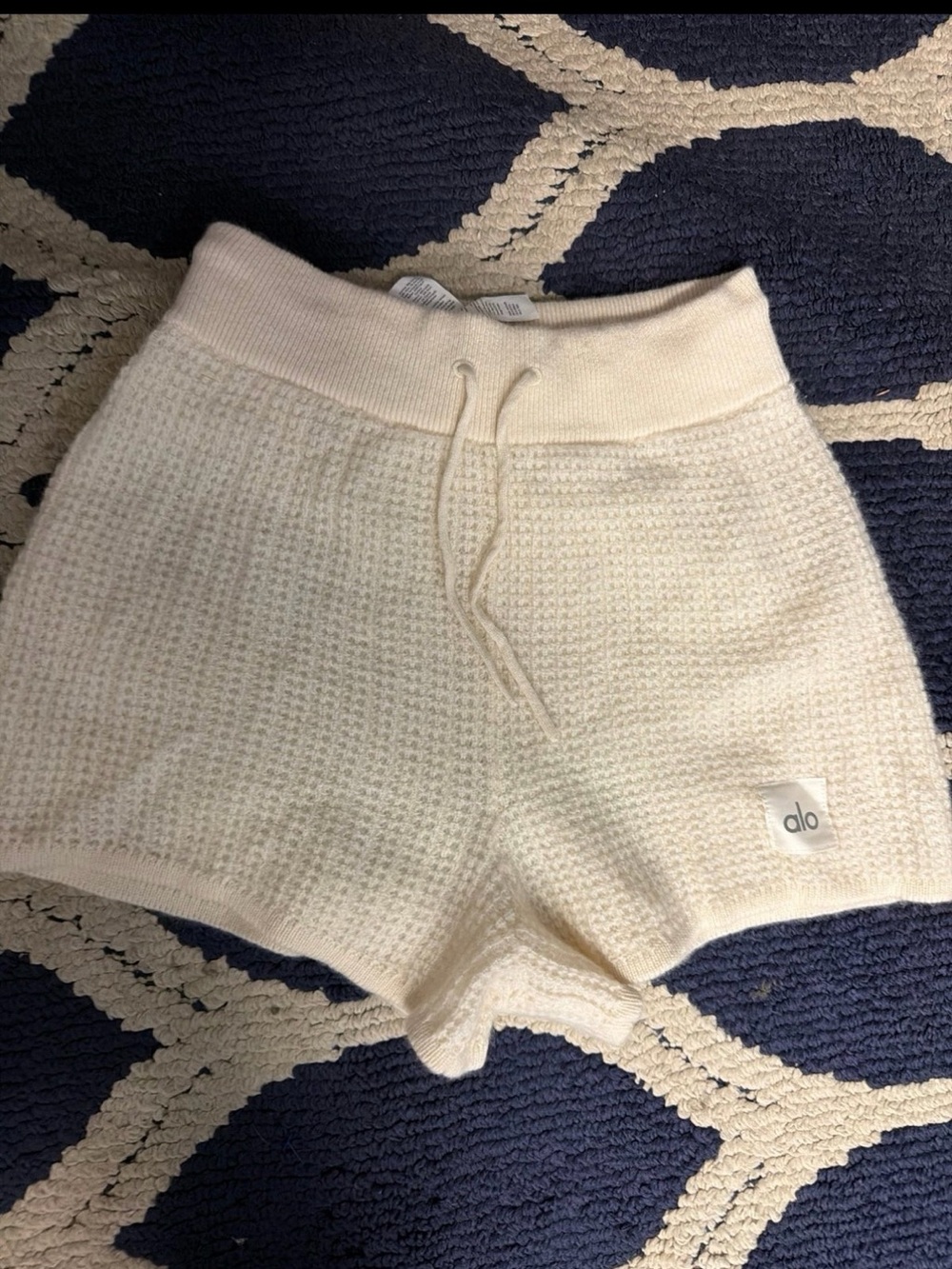 Alo cashmere shorts